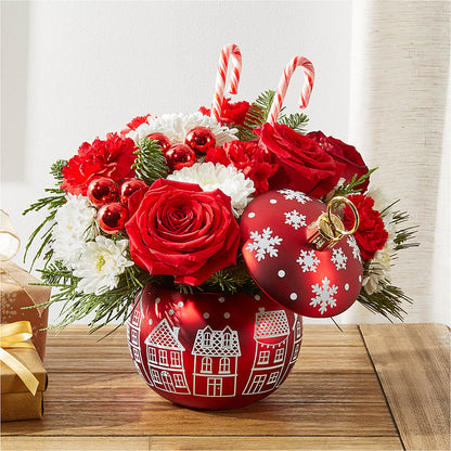 Cheer in the Air Ornament –  Concord Flowers, Concord CA