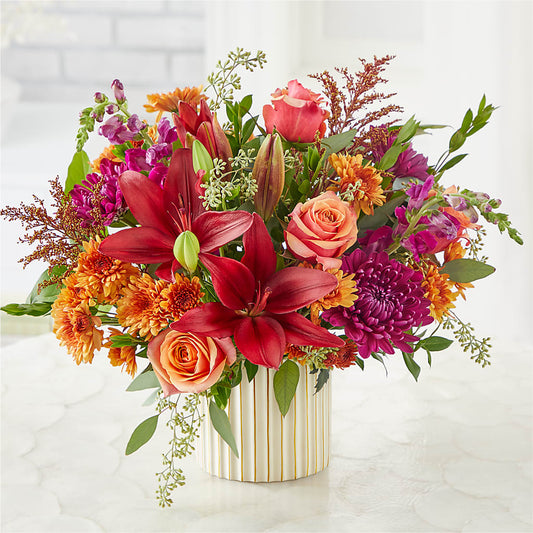 Burgundy Landscape Bouquet –  Concord Flowers, Concord CA