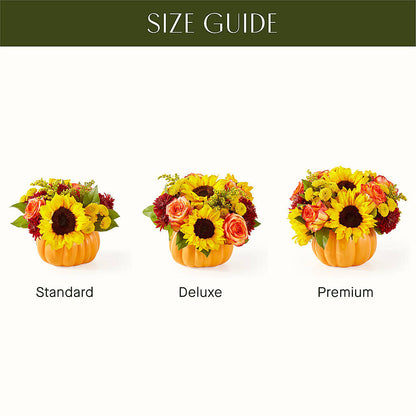 Golden Gourd Pumpkin Bouquet –  Concord Flowers, Concord CA