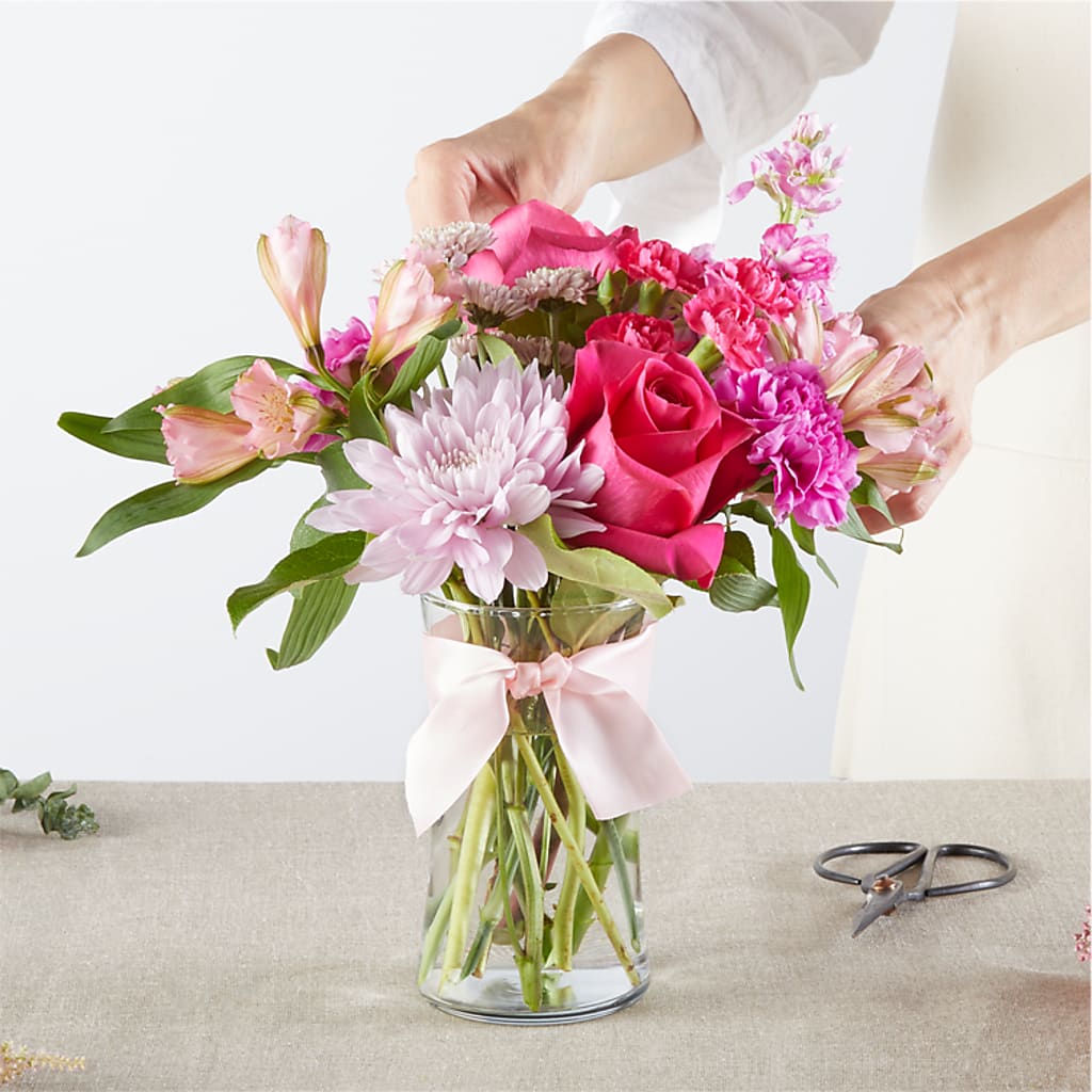 Pink Ribbon - A Florist Original –  Concord Flowers, Concord CA