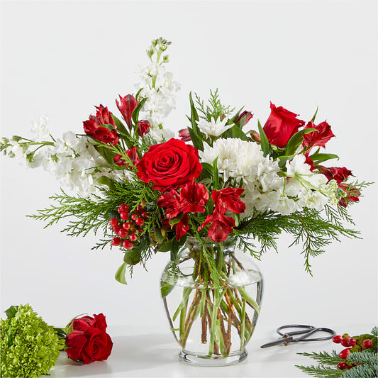Merry Moment Bouquet – A Florist Original –  Concord Flowers, Concord CA