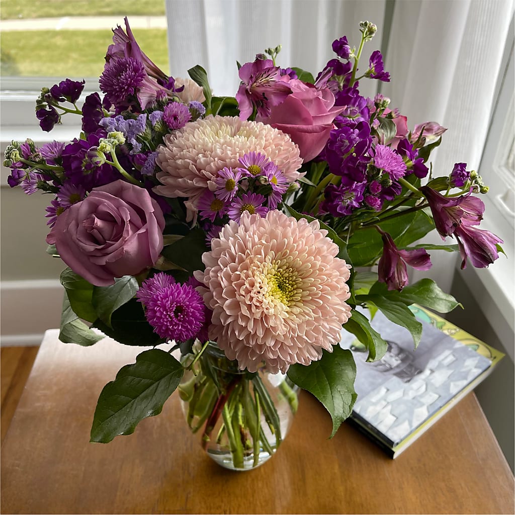 Ultraviolet Bouquet –  Concord Flowers, Concord CA