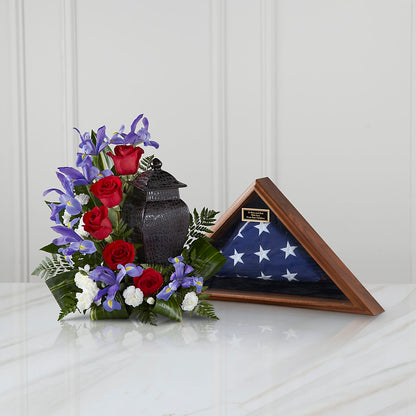 Patriotic Tribute Arrangement –  Concord Flowers, Concord CA