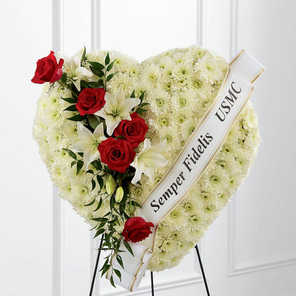 Heartfelt Hero Standing Heart –  Concord Flowers, Concord CA
