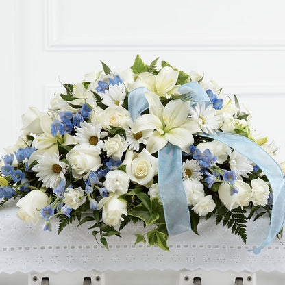 Tender Treasure Casket Spray –  Concord Flowers, Concord CA