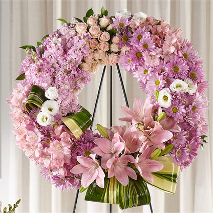Gift of Warmth Wreath –  Concord Flowers, Concord CA