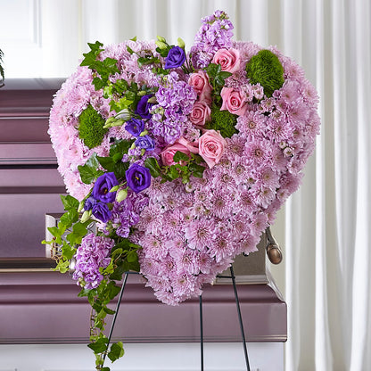 Treasured Love Standing Heart –  Concord Flowers, Concord CA
