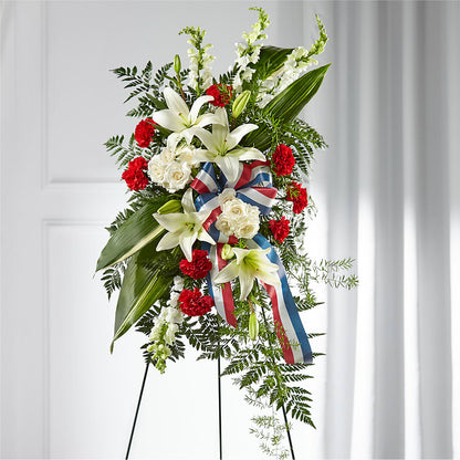 Stars of Life Standing Spray –  Concord Flowers, Concord CA