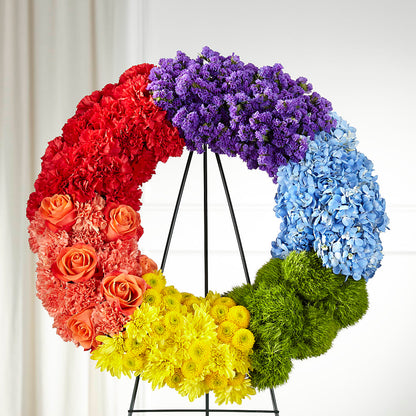 Circle of Love Wreath –  Concord Flowers, Concord CA