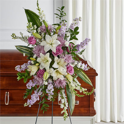 Grateful Hearts Standing Spray –  Concord Flowers, Concord CA