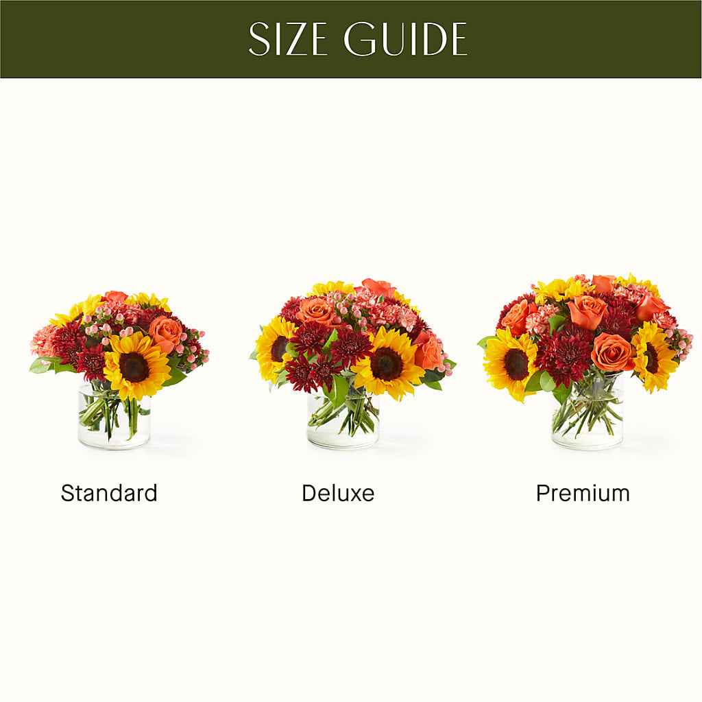 September Sunset Bouquet –  Concord Flowers, Concord CA