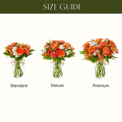 Apricot Glow Bouquet –  Concord Flowers, Concord CA