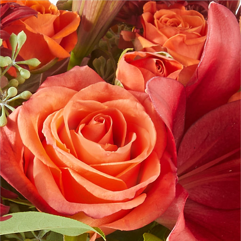 Crimson Leaves Bouquet –  Concord Flowers, Concord CA