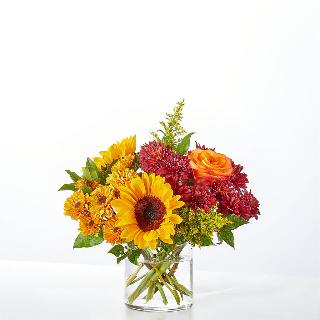 Flannel Scarf Bouquet –  Concord Flowers, Concord CA