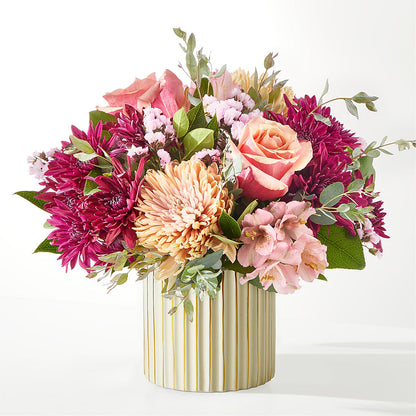 Berry Cobbler Bouquet with Ivory Vase –  Concord Flowers, Concord CA