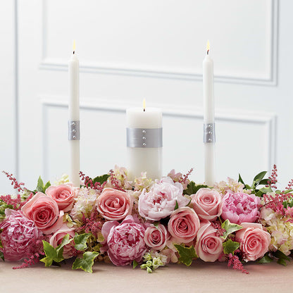 Worldwide Romance Unity Candle Arrangement –  Concord Flowers, Concord CA