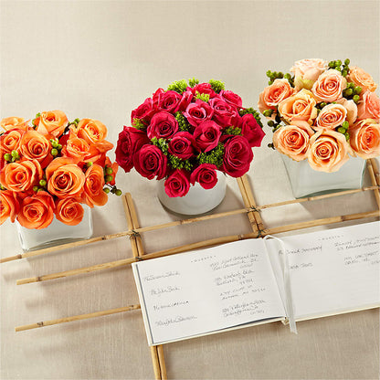 Dawn Rose Centerpiece –  Concord Flowers, Concord CA