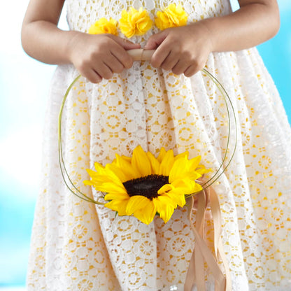 Sweet Sunshine Flower Girl Bouquet –  Concord Flowers, Concord CA