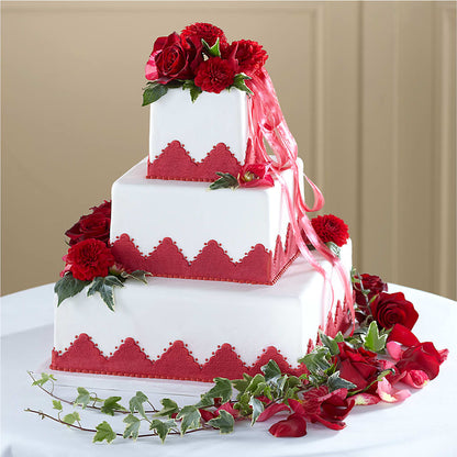 Forever Happiness Cake Decor –  Concord Flowers, Concord CA